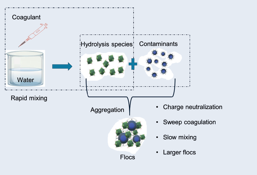 Efficient removal of nano-plastics from water throughenhanced coagulation
