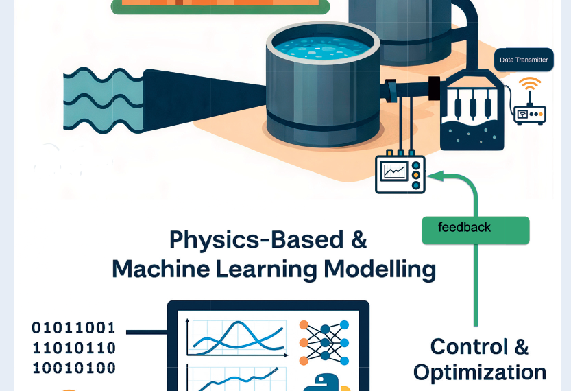 AI-enhanced wastewater treatment process automation